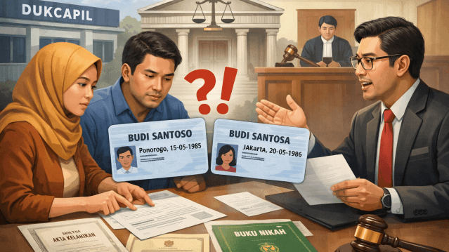 Solusi Hukum Jika Identitas Berbeda di Dokumen